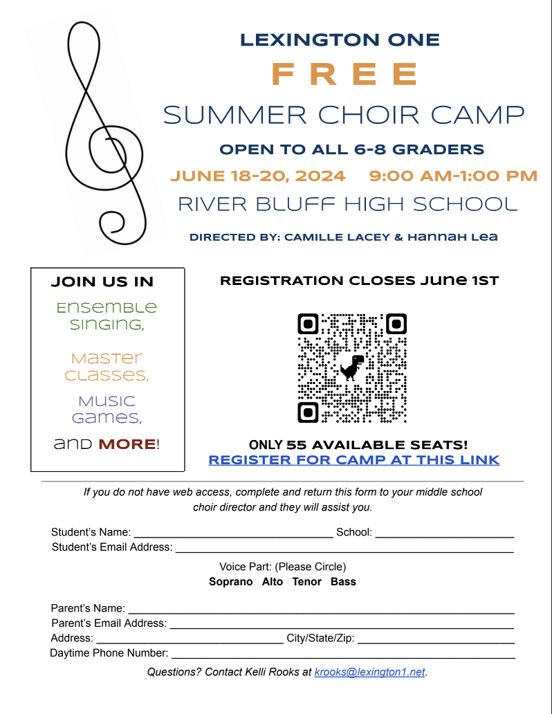  Free Summer Choir Camp